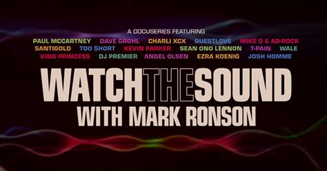 yesmovies watch the sound with mark ronson